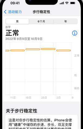 塔河iPhone手机维修如何在iPhone开启'步行稳定性通知'