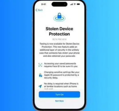 塔河苹果授权维修店分享被盗设备保护功能开启方法 