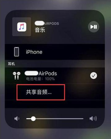 塔河苹果14音频维修点分享iPhone14音频共享设置方法 