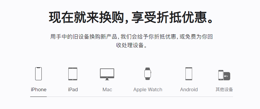 塔河苹果手机维修分享iPhone以旧换新的去处 