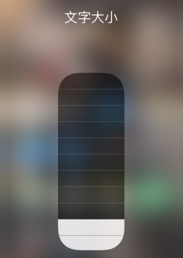 塔河苹果手机维修分享小技巧：在 iPhone 控制中心快速调节字体大小 